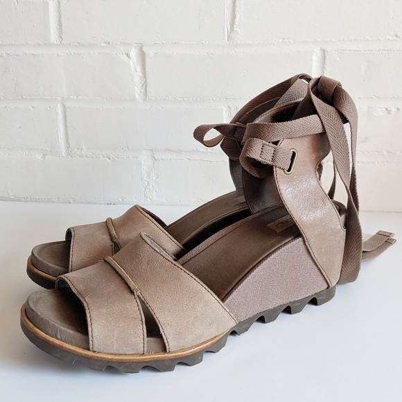 sorel joanie wrap sandal